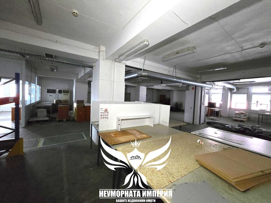 Под наем помещение, офис, склад, цех ателие 357кв.м гр.Пловдив западен