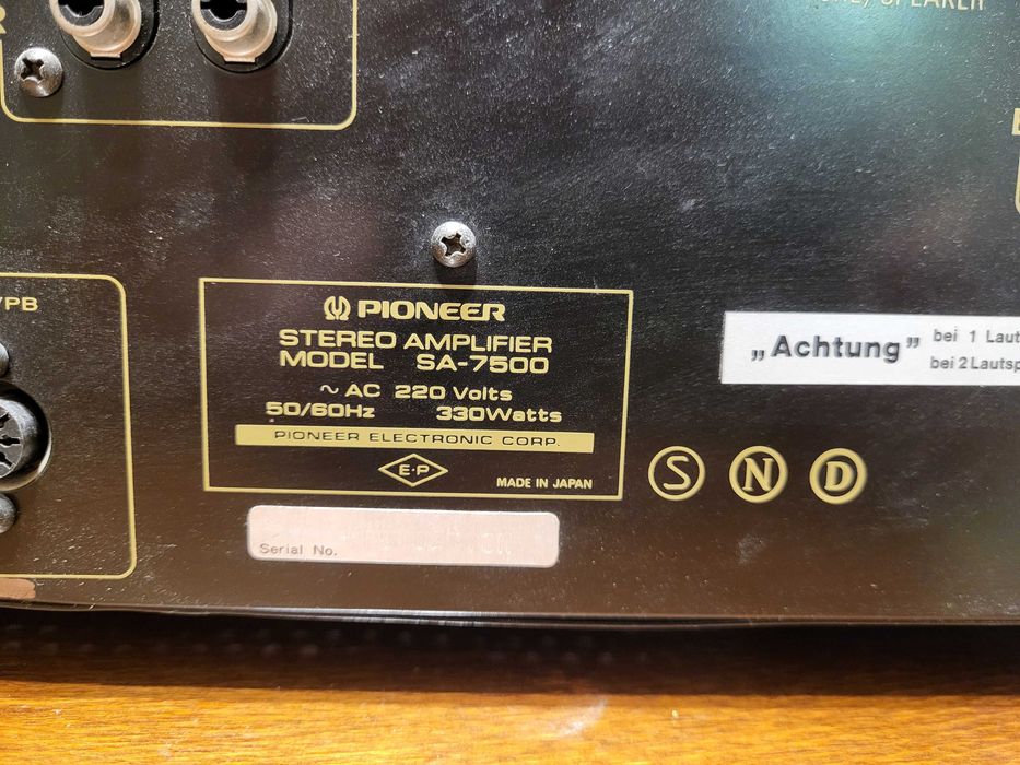 Усилвател Pioneer SA-7500