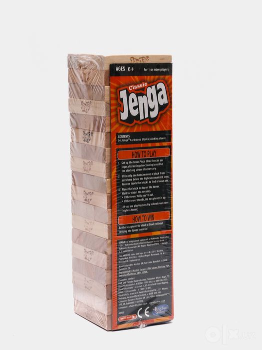 Настольная игра ДЖЕНГА (JENGA) Доставка 24/7