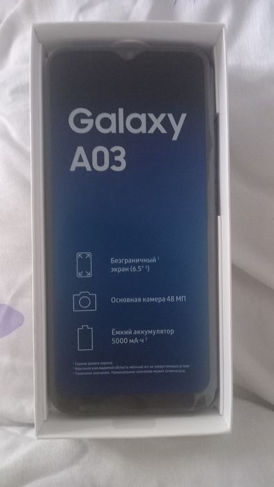 Samsung Galaxy A03 новый