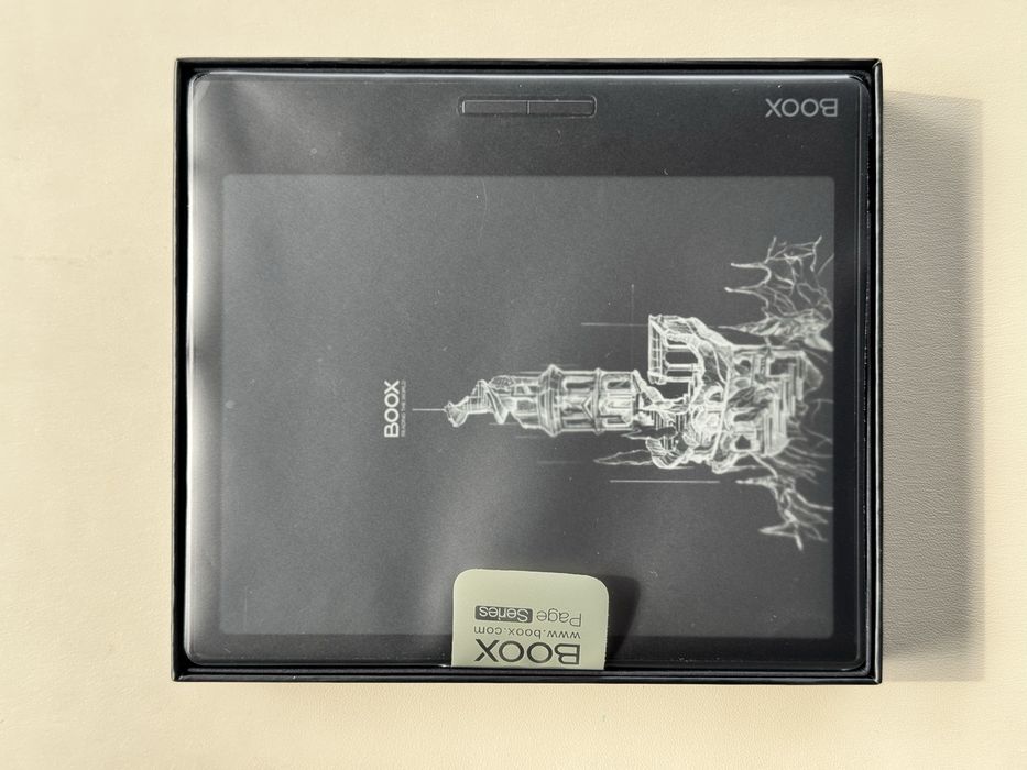 E-reader Onyx BOOX Page 7" – 3GB RAM / 32GB, Garanție eMAG, Cutie completă