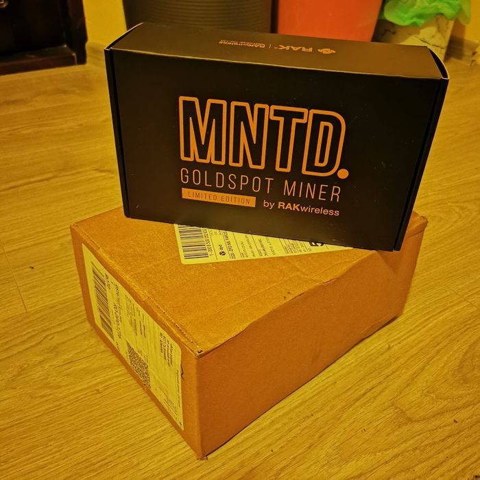 MNTD gold spot miner limited edition HELIUM