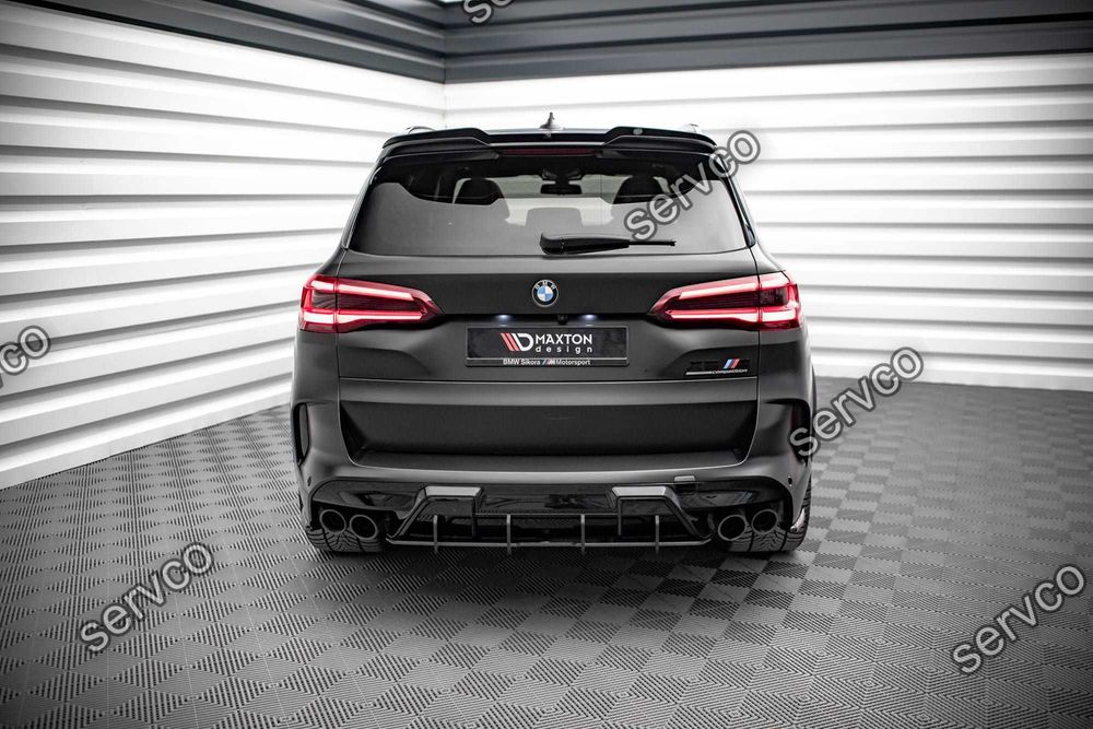 Prelungire difuzor bara spate Bmw X5M F95 2018- v2 - Maxton Design