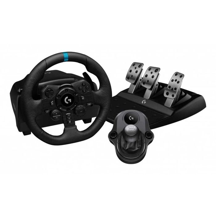 Logitech G923 TRUEFORCE + Suport Metalic (Racing Setup Complet) –  NOU