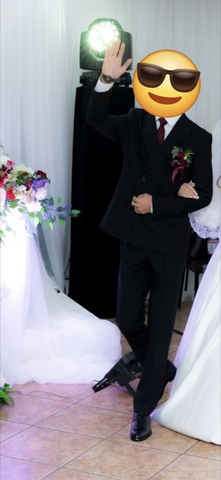 Костюм Двойка Чёрный