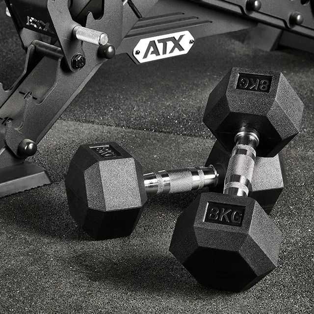 Сет Гири Хекс 1 до 10 кг (10 двойки) , Хексагонални Дъмбели