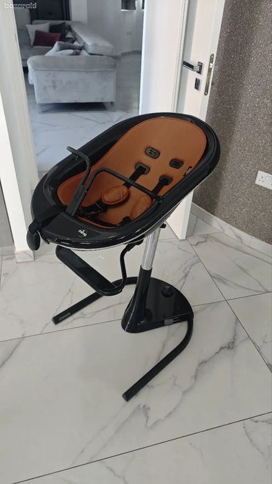 Scaun de masa Mima Moon 2G High Chair- 0-45Kg - Toate Accesoriile - Stare Excelenta