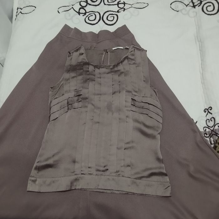 Юбка длинная с карманами