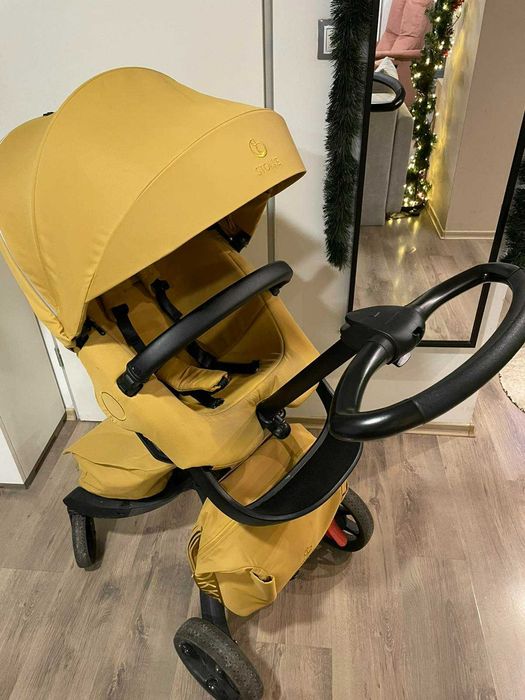 Бебешка количка Stokke Xplory X + кош за новородено.