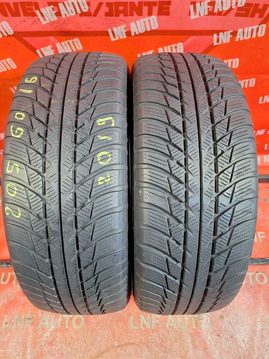 Anvelope de IARNA - 205/60/16 - BRIDGESTONE - 5.84 MM - DOT 2019 !