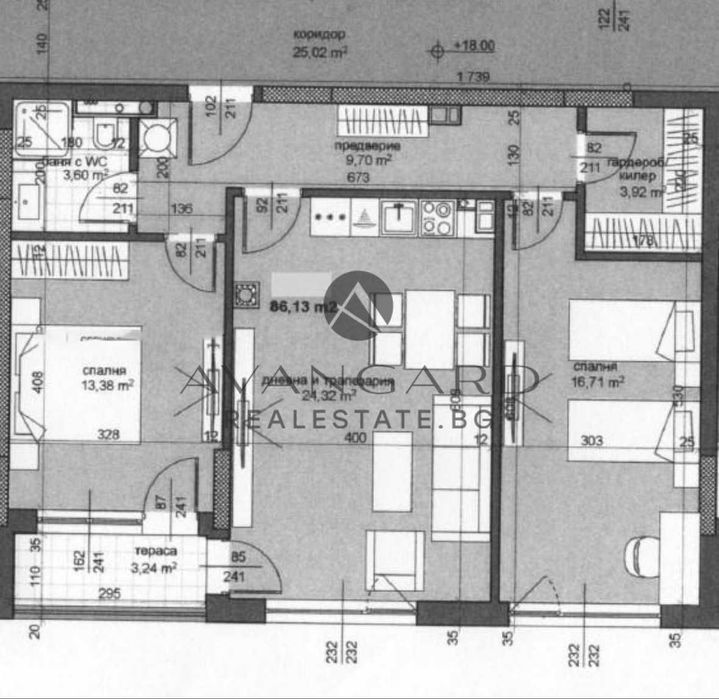 Продава се Тристаен апартамент в Пловдив, Тракия - 100 кв.м за 1500 €/кв.м - Снимка #16