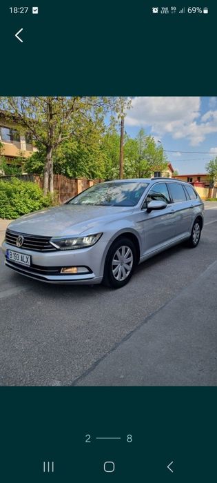 Volkswagen Passat 2017 avariat/ușor lovit