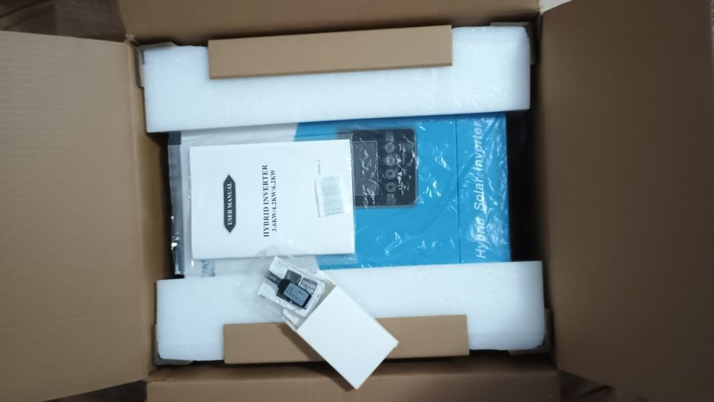 Invertor Hibrid fotovoltaic Easun 6,2kw,48v fabricat în februarie 2026
