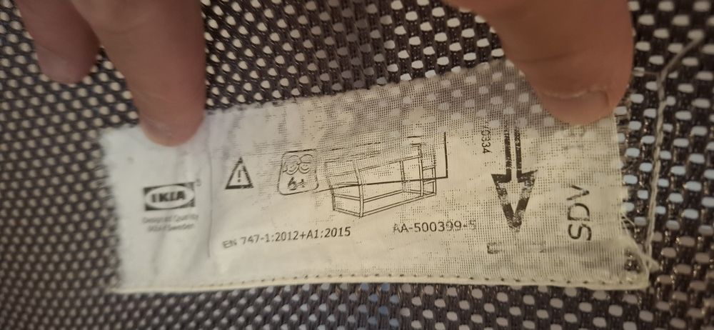Pat metalic suspendat copii