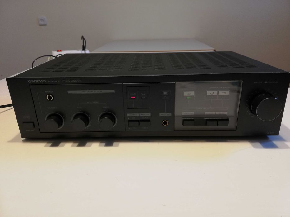 Amplificator Stereo ONKYO model A-300 - Vintage/Impecabil/made Japan