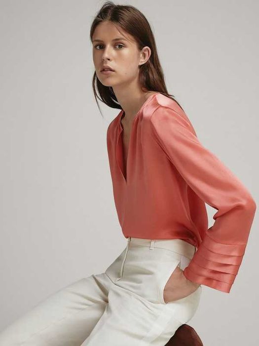 NOU! Camasa matase de dud Massimo Dutti