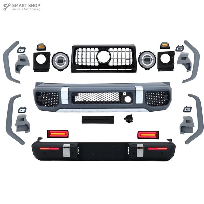 Pachet Exterior de Conversie Mercedes W463 G-Class (1989-2018) 2018+ G