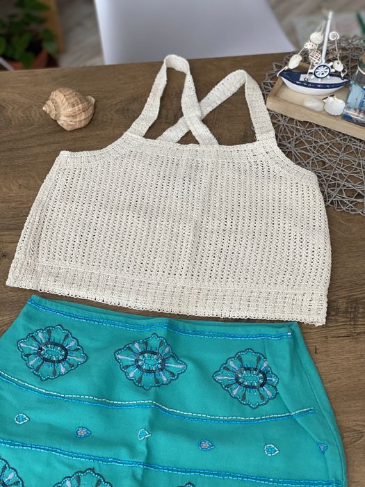 Кроп топ и пола