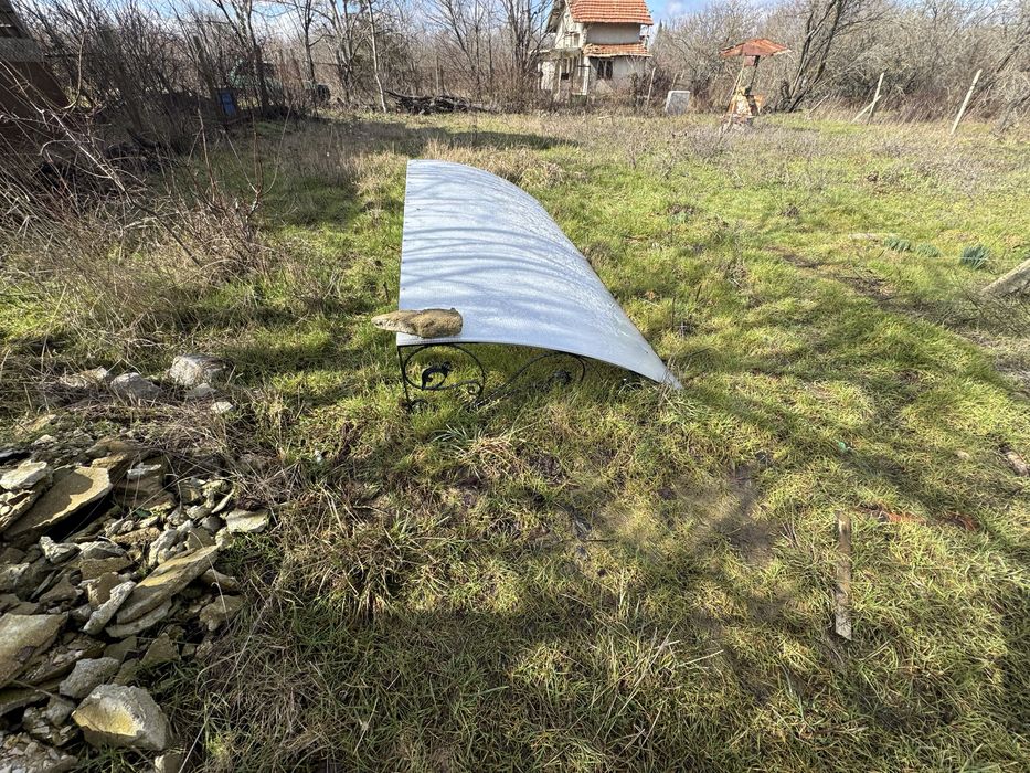 навес за вход на къща  3х1,5 м