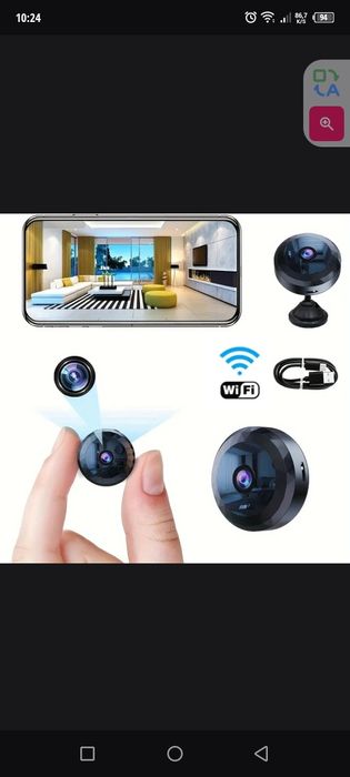 Камера ведио мини WiFi