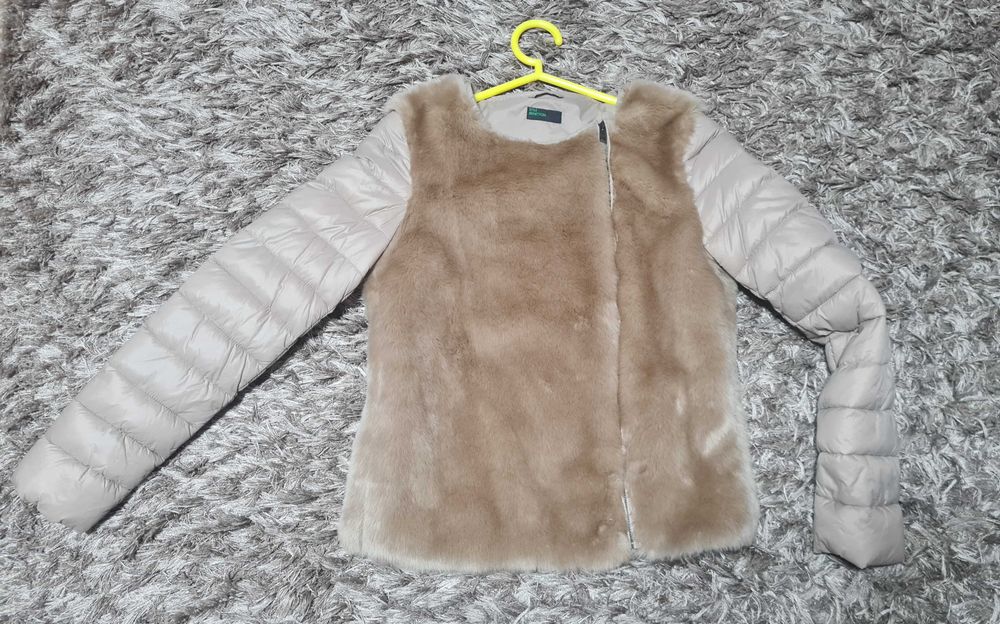 Geacă damă Benetton marimea [IT]42, [UK]10, cam un S-M mic
