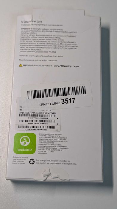 Чехол-книжка Samsung Smart View Wallet Case S24 светло-зеленый