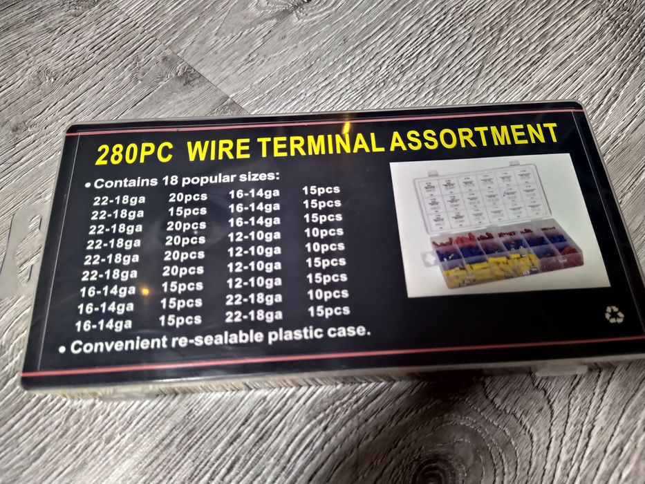 Set Papuci Electrici Izolati 280 Piese 20 Dimensiuni Tip Mama Tata