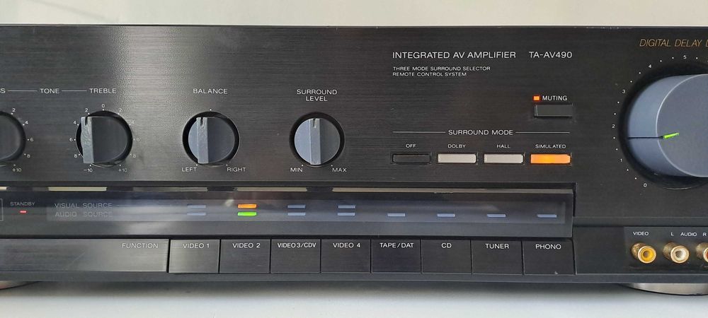 Amplificator Sony TA-AV490 – Stereo 2x85W – Consum 190W – Japan