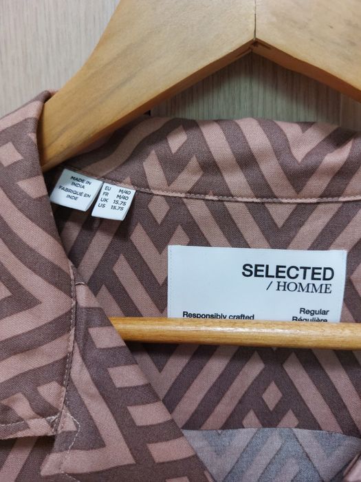 Cămaşă cu mânecă scurtă Selected Homme