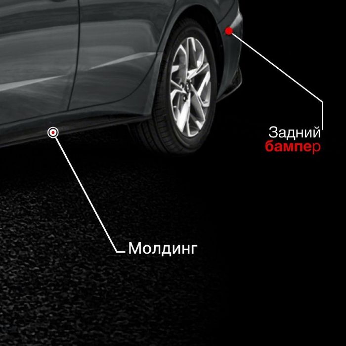 HYUNDAI-KIA Бампер Первых рук