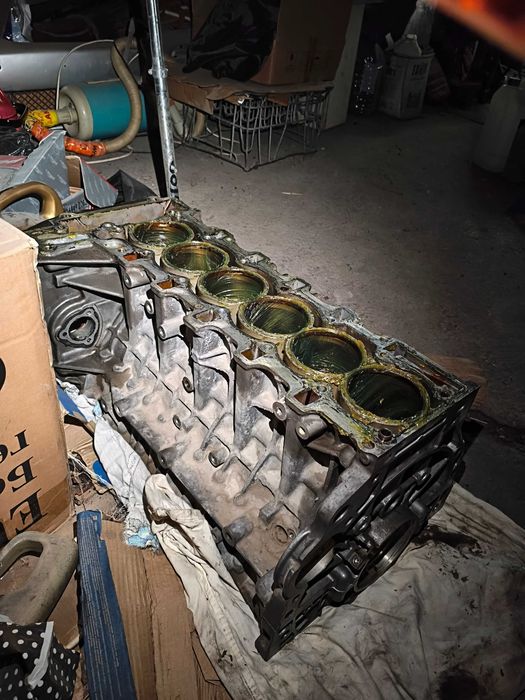 Блок цилиндров двигателя Н55 bmw до рест