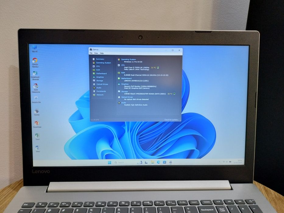 Laptop  Intel i3 Wind 11