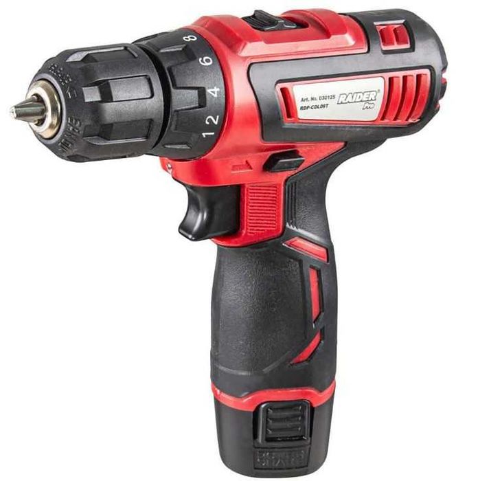 Винтоверт/бормашина Raider Pro - комплект с батерия 2Aч и зарядно