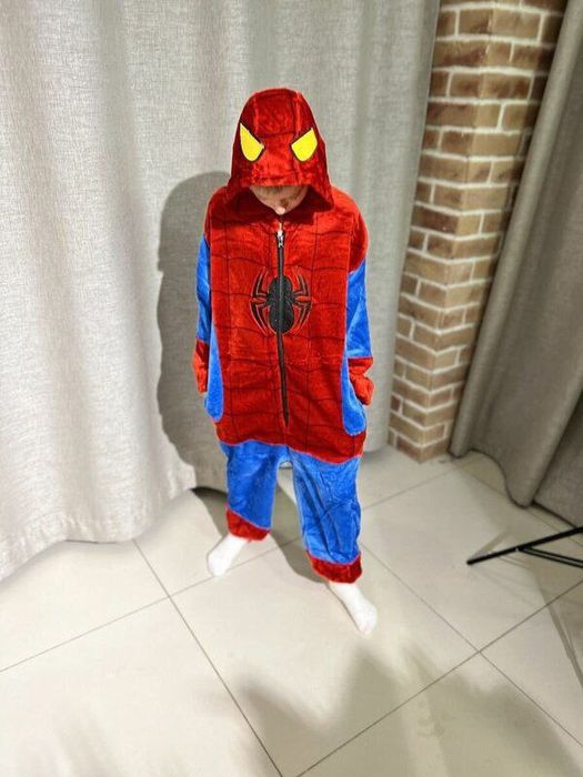 Кигуруми Спайдермен Размер 130 / 134 -140 см