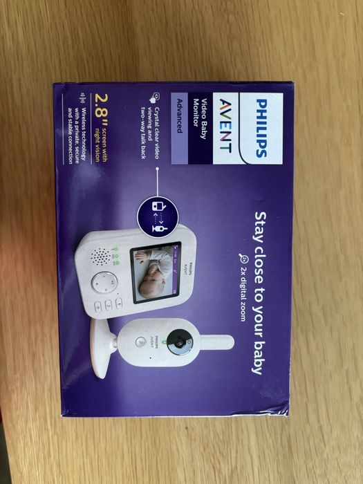Бебефон Philips Avent Video Baby Monitor SCD881/26