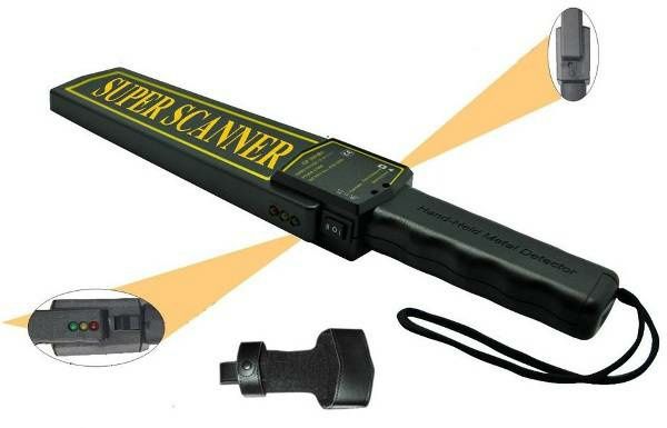 Ручной металл детектор металлоискатель (scanner metal detector)
