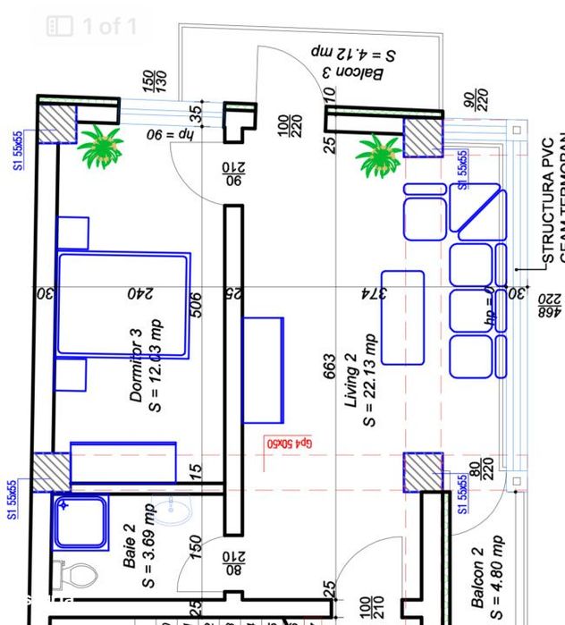 Apartament 2 camere in bloc nou zona Pipirig central