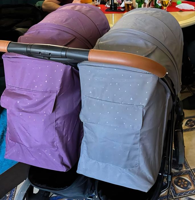 Детска бебешка количка за близнаци Чиполино