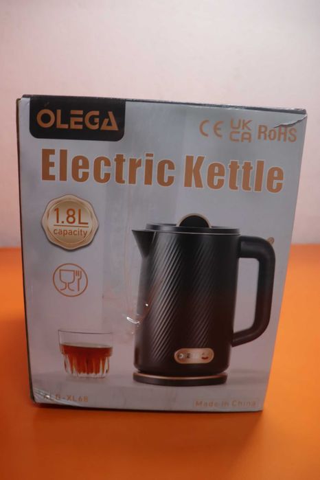 OLEGA Електрическа кана за вряща вода, 1500W 1,8L