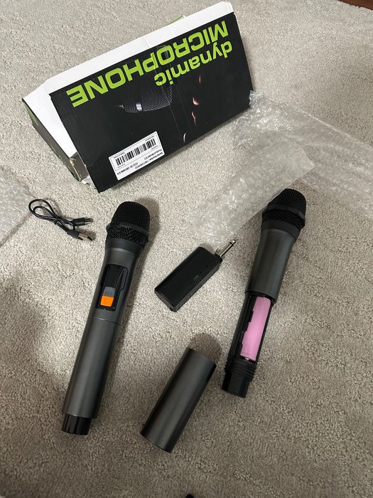 Set microfoane sau microfon wi fi NOU fara fir