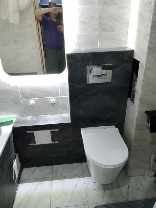 Установка инстоляции, унитаз, раковину, ванну, укладка кафеля любогой