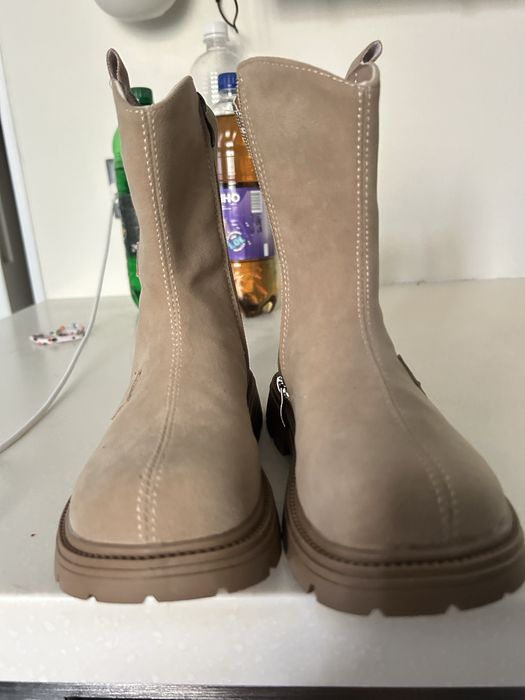 Ботинки новые демисезонные на байке на девочку