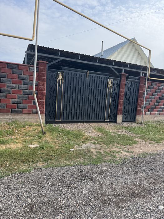 Откатные ворота в СТИЛЬЕ ХАЙТЕК.  ХИТ ВОРОТА