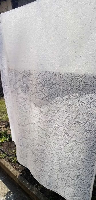 ПЕРДЕ бяло 94х153см