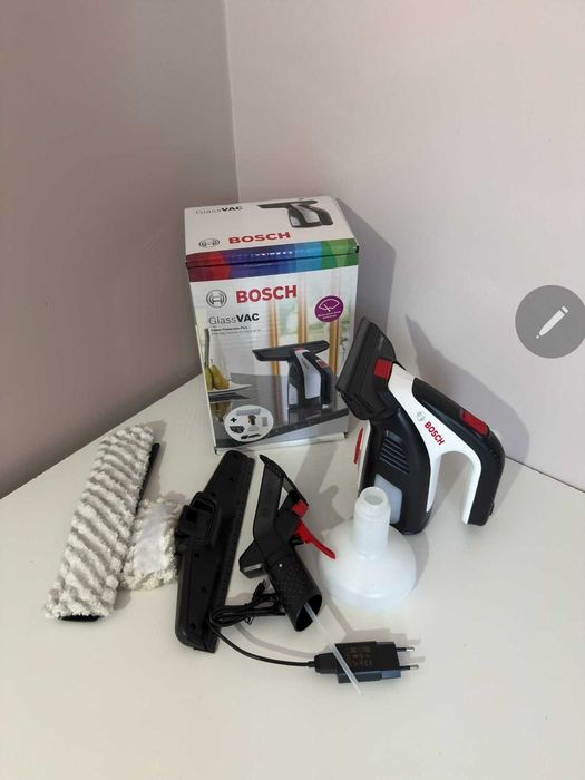 Aspirator de curatat geamuri, Bosch GlassVAC, 3.6V, Li-Ion