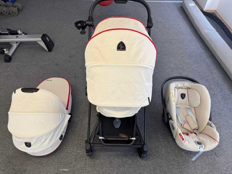 Бебешка количка Cybex Mios Ferrari Бежова
