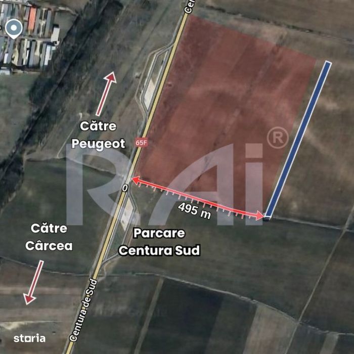 Investeste pentru viitor! Parcele de la 3.900€, langa Centura Sud