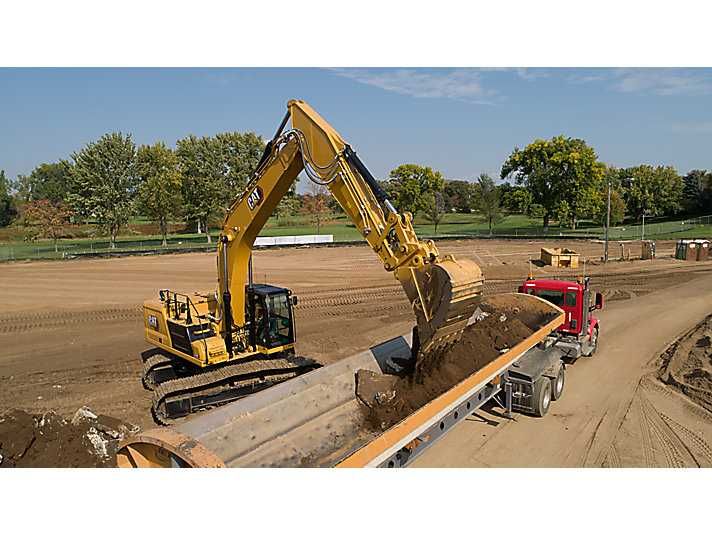 Гусеничный экскаватор CAT [340] 2.5м³