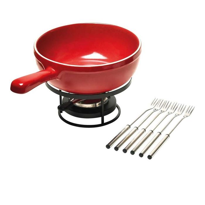 EMILE HENRY Сет за фондю "FONDUE SET" - цвят червен