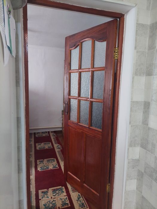 Двери бу дерево, коричневый